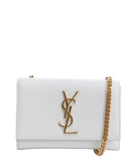 white ysl patent leather|saint laurent bag with tassel.